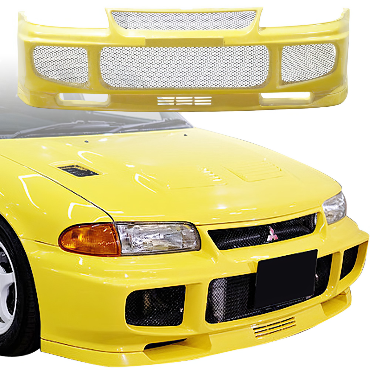Modify your Mitsubishi Evolution 1993 with our Exterior/Front Bumpers or Lips - 