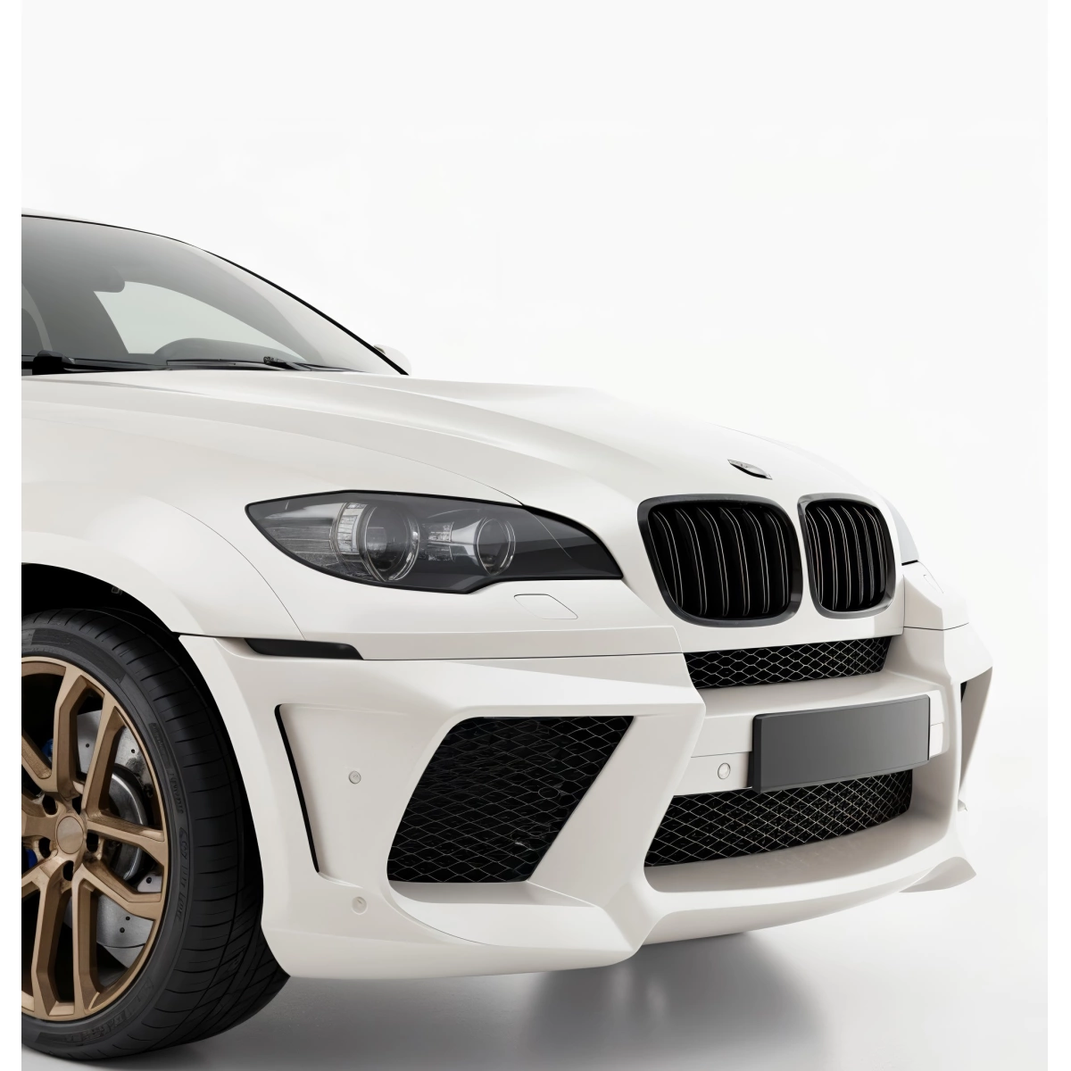 Modify your BMW X6 2008 with our Exterior/Front Bumpers - 1