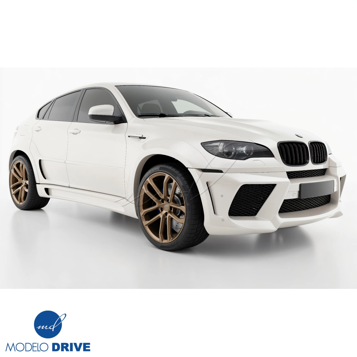 Modify your BMW X6 2008 with our Exterior/Front Bumpers - 2