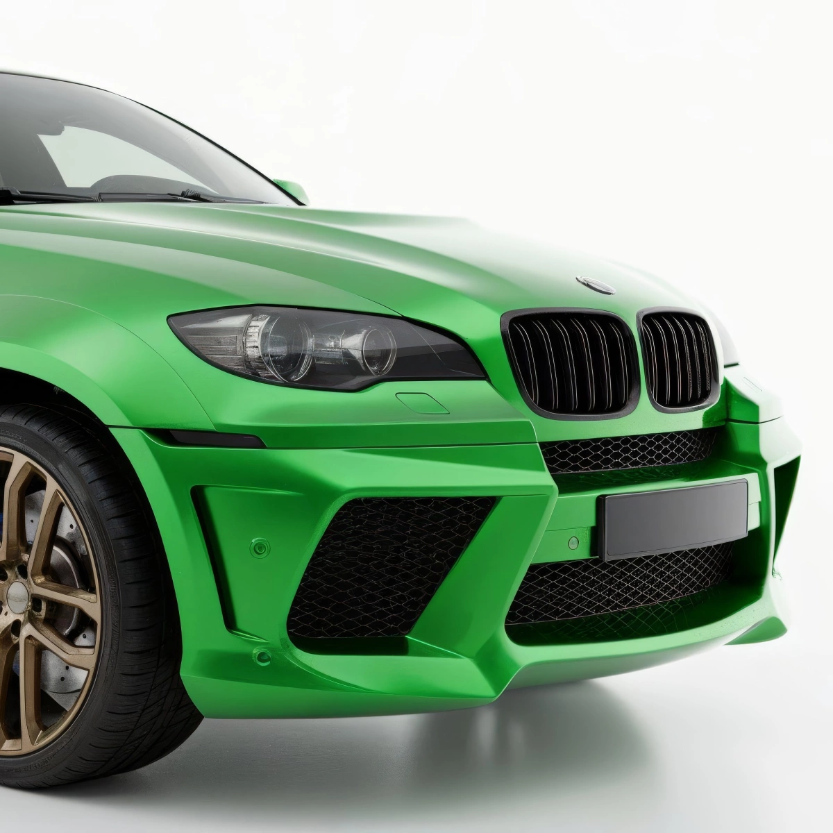 Modify your BMW X6 2008 with our Exterior/Front Bumpers - 6