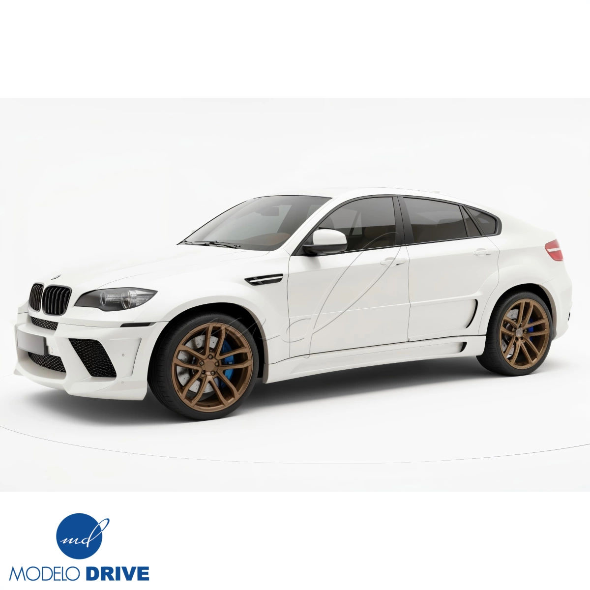 Modify your BMW X6 2008 with our Exterior/Side Skirts - 3