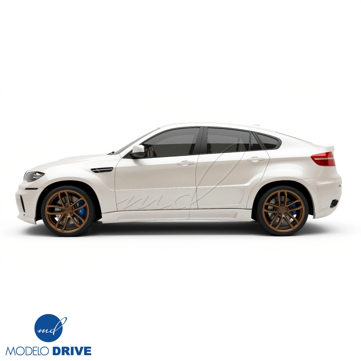 Modify your BMW X6 2008 with our Exterior/Side Skirts - 6