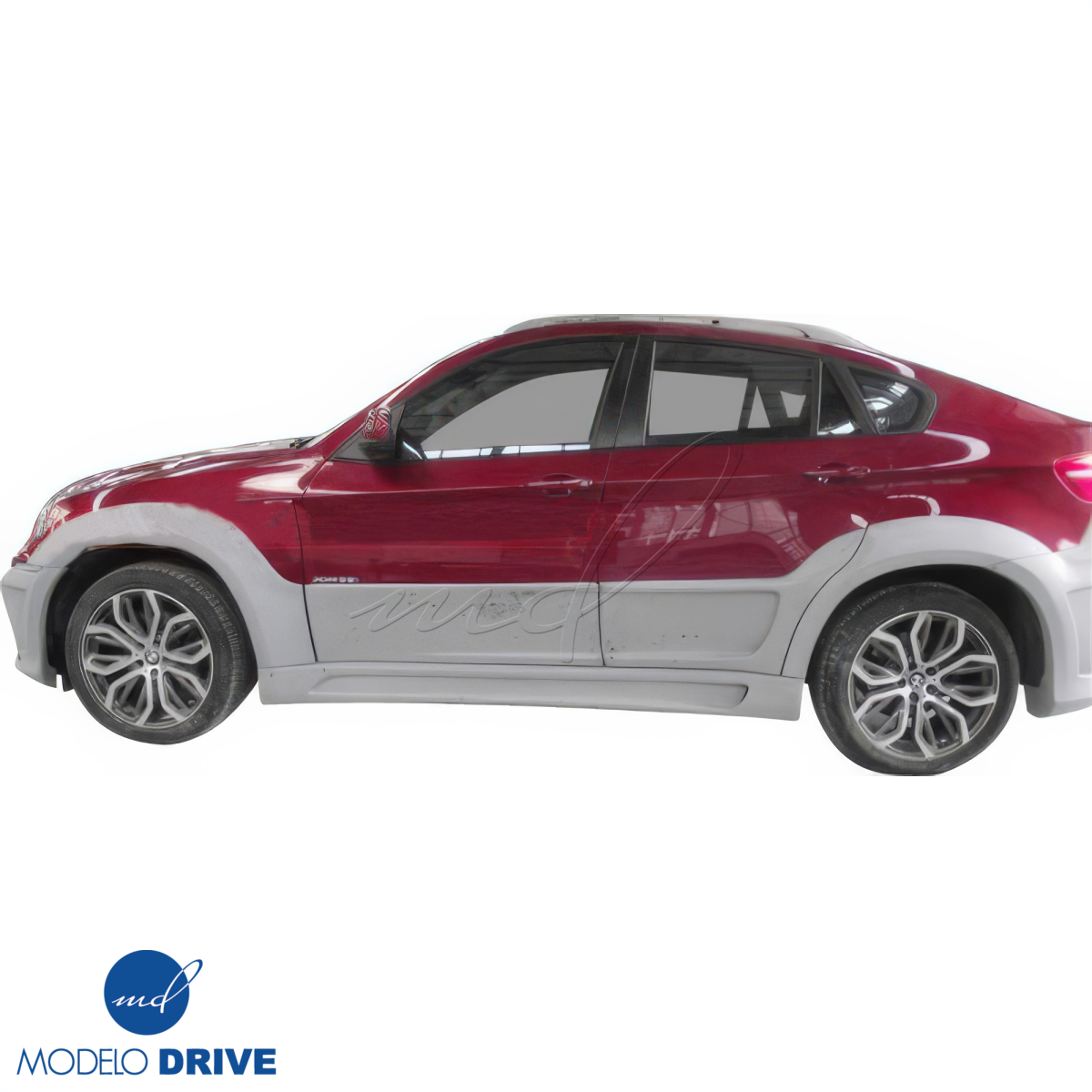 Modify your BMW X6 2008 with our Exterior/Side Skirts - 