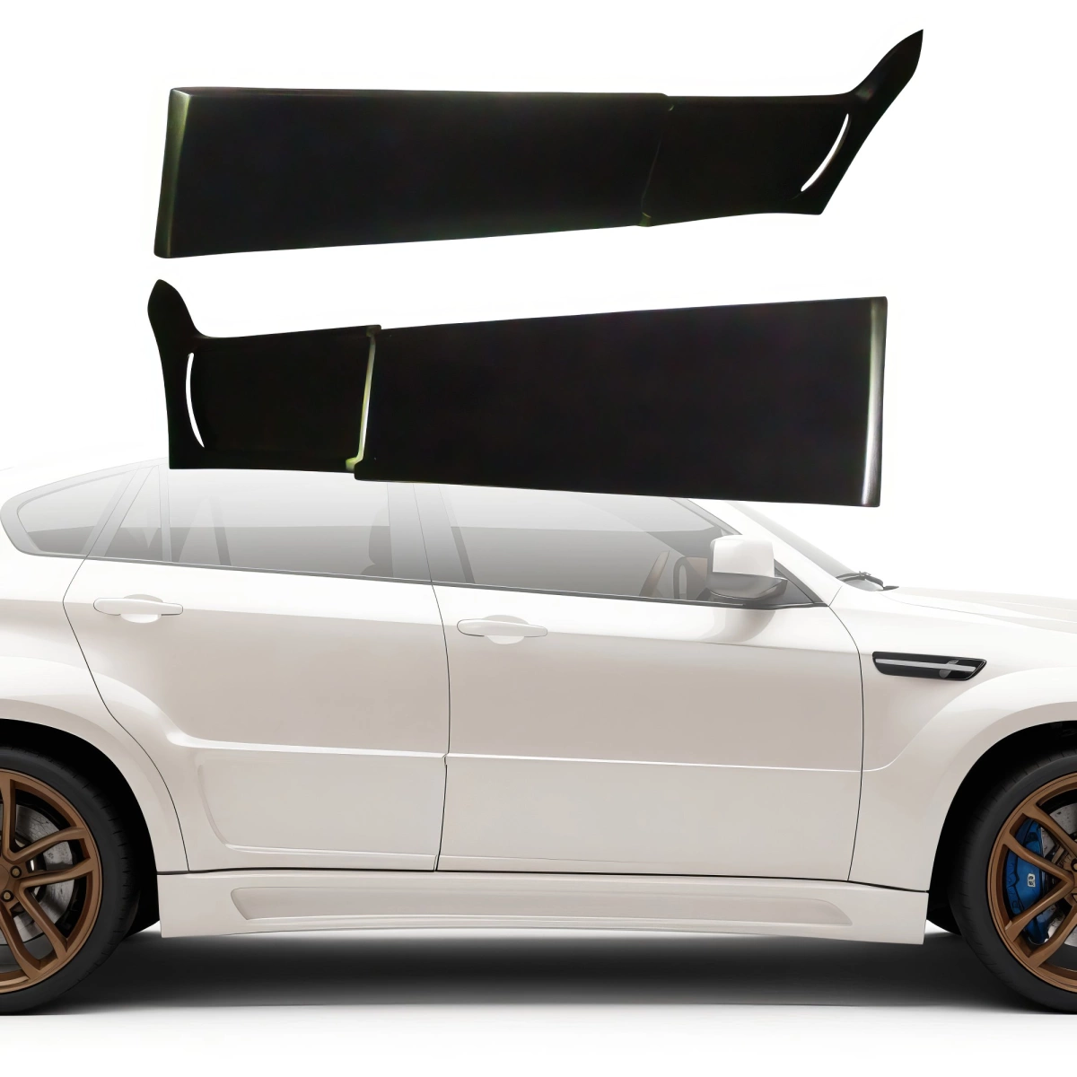 Modify your BMW X6 2008 with our Exterior/Side Skirts - 1