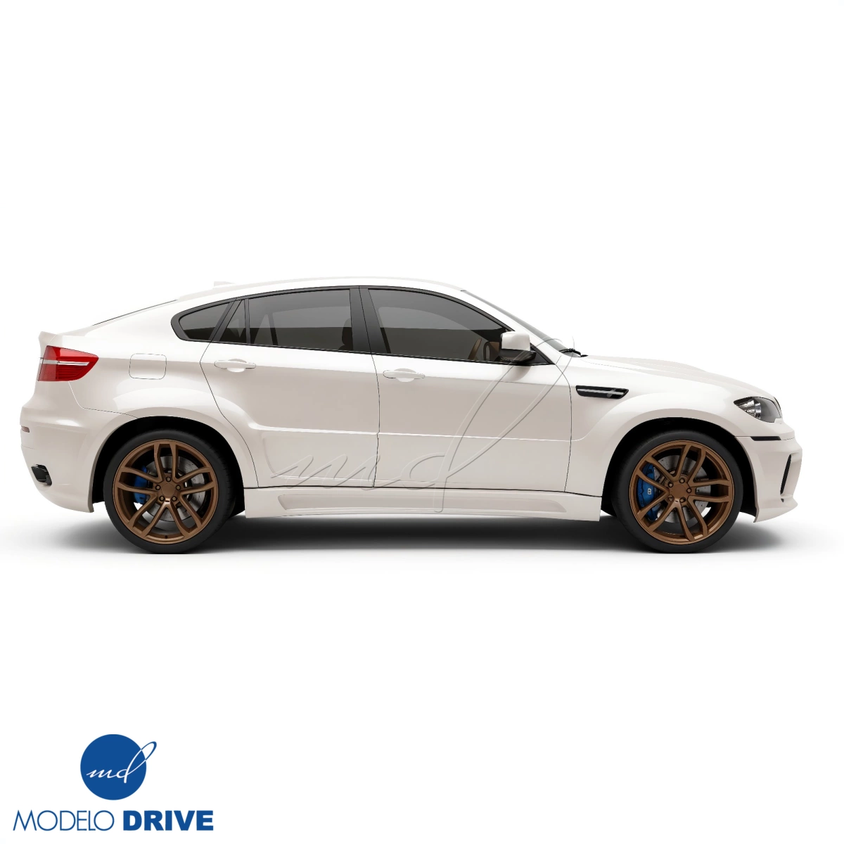 Modify your BMW X6 2008 with our Exterior/Side Skirts - 2