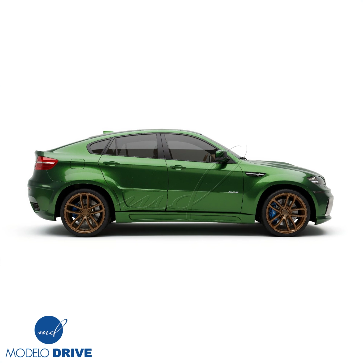 Modify your BMW X6 2008 with our Exterior/Side Skirts - 4