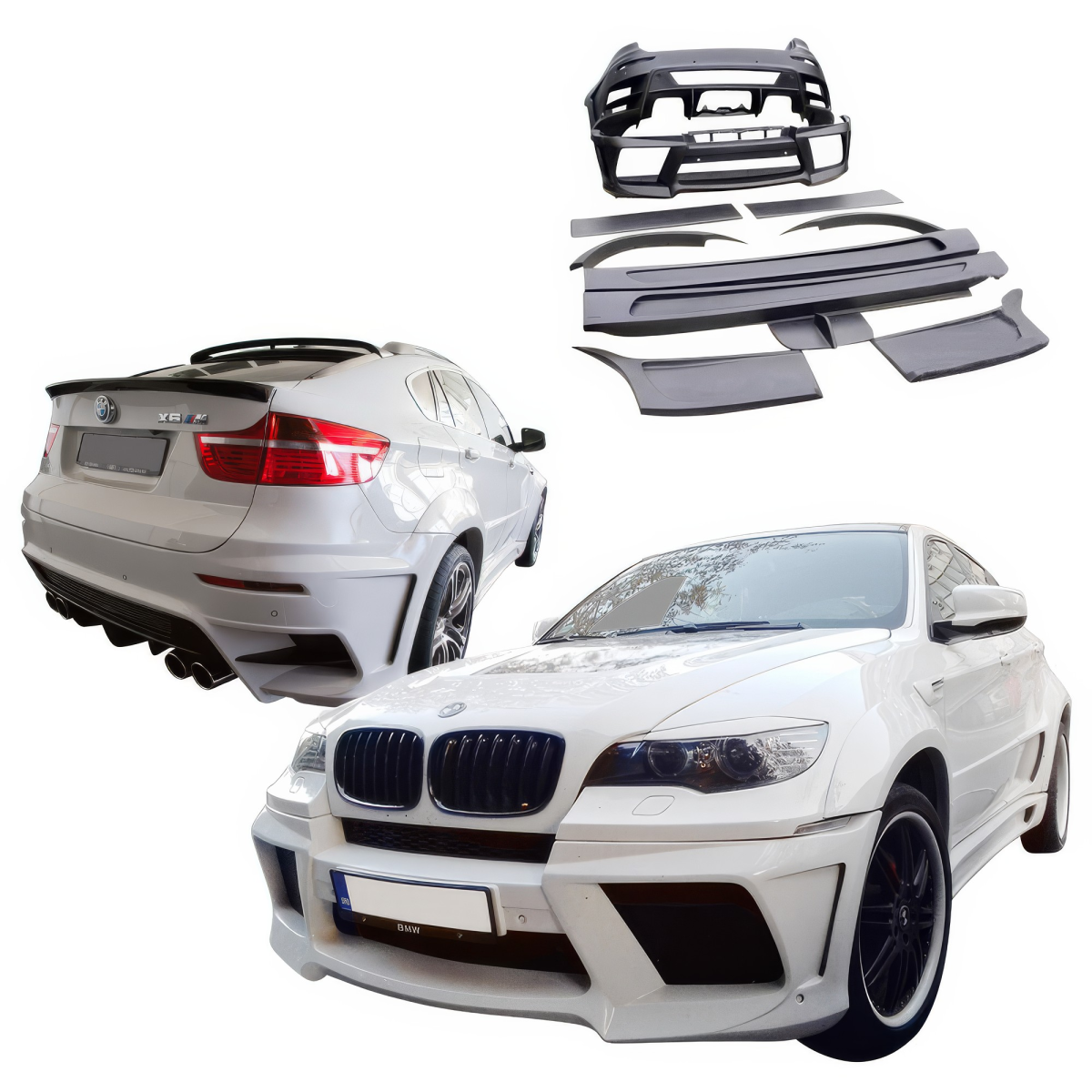 Modify your BMW X6 2008 with our Exterior/Complete Body Kits - 