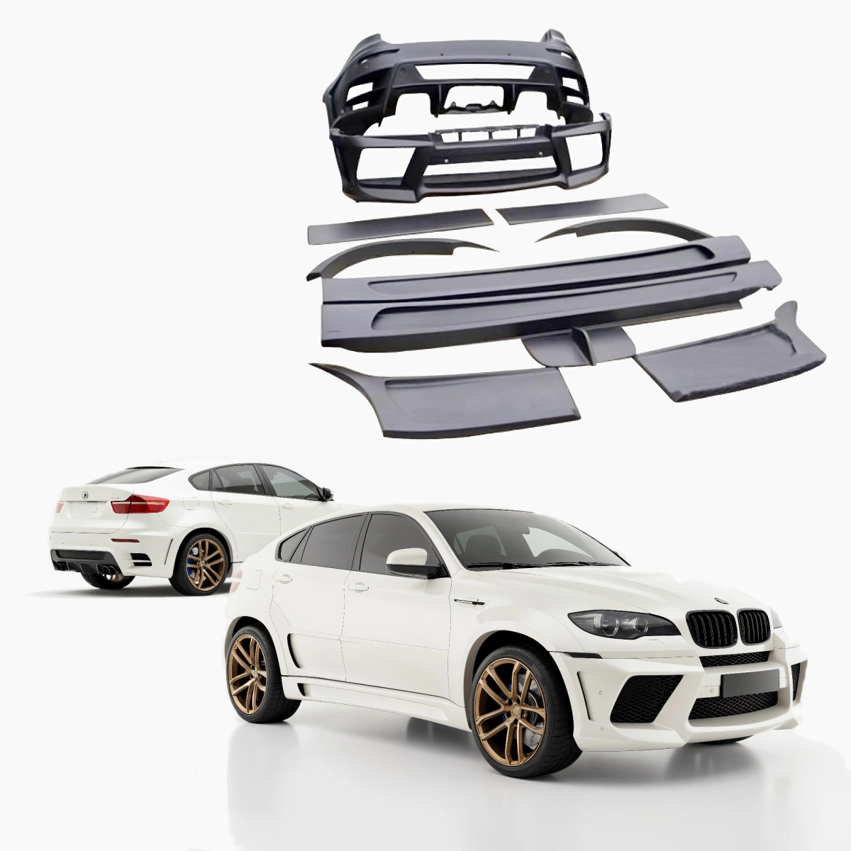 Modify your BMW X6 2008 with our Exterior/Complete Body Kits - 1