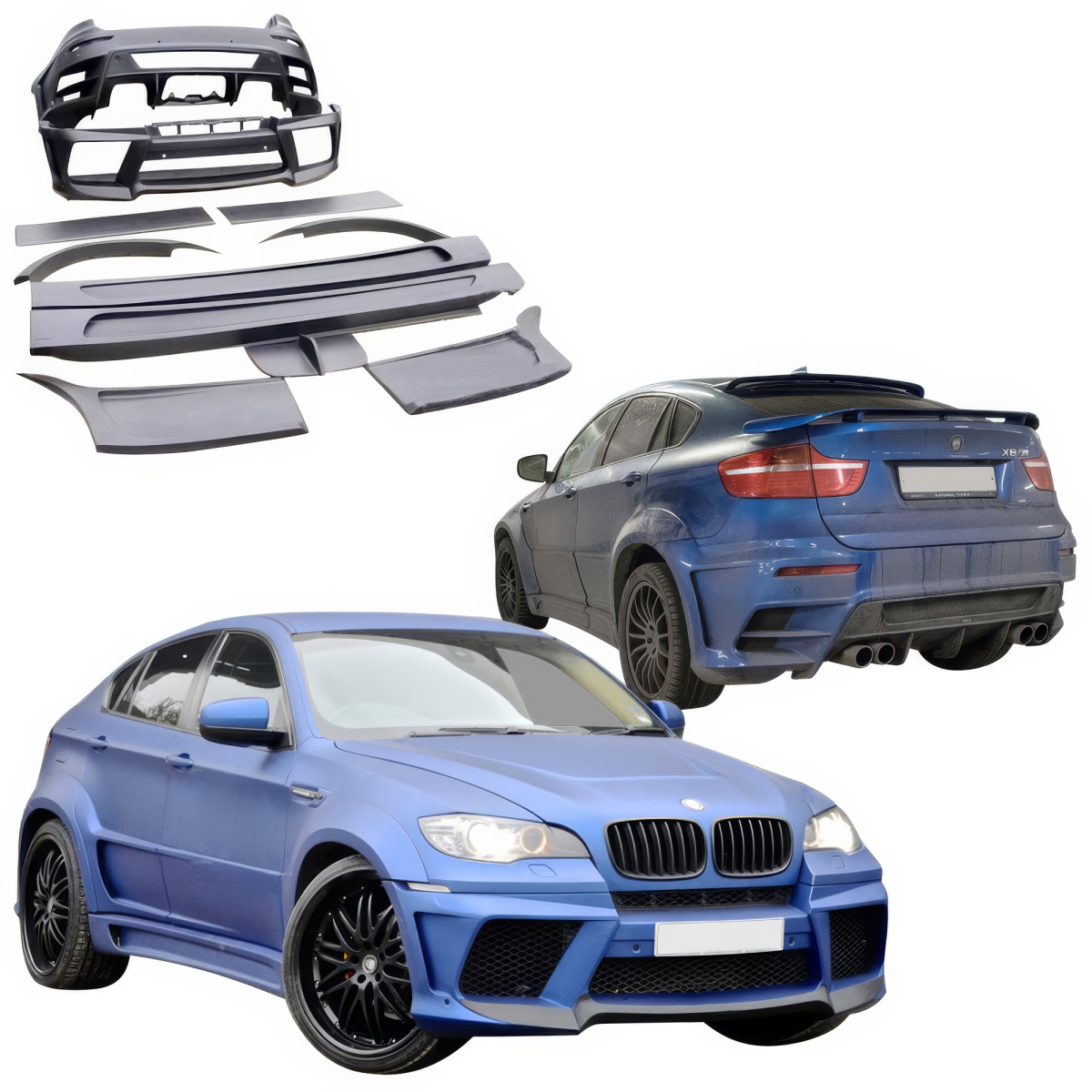 Modify your BMW X6 2008 with our Exterior/Complete Body Kits - 