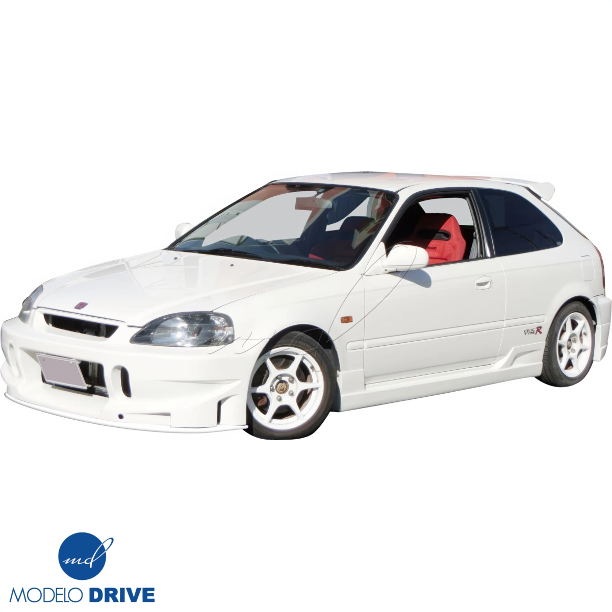 Modify your Honda Civic 1996 with our Exterior/Side Skirts - 2
