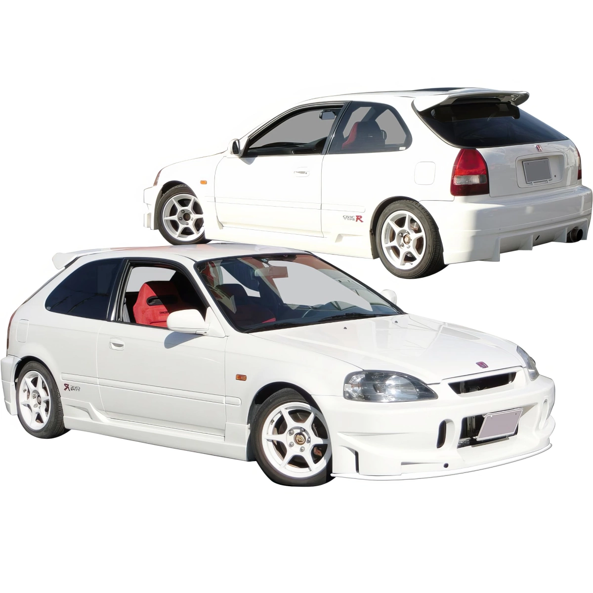 Modify your Honda Civic 1996 with our Exterior/Complete Body Kits - 1