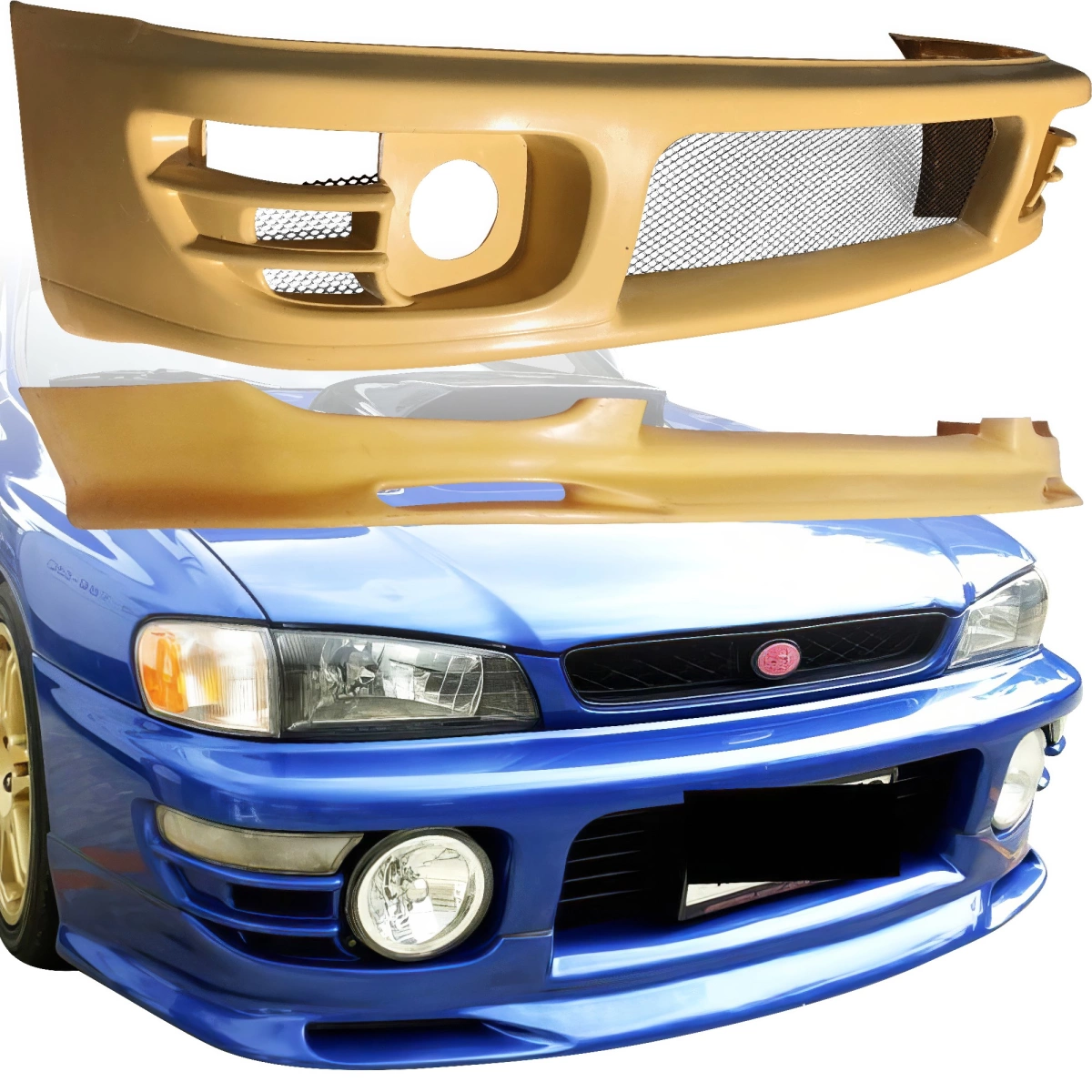 Modify your Subaru Impreza 1993 with our Exterior/Front Bumpers - 3