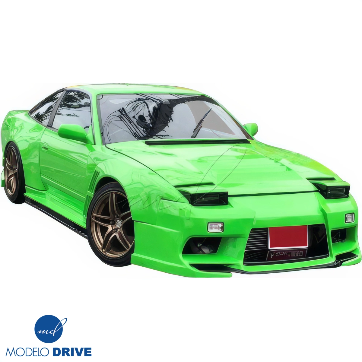 Modify your Nissan 240SX 1989 with our Exterior/Hoods - 5