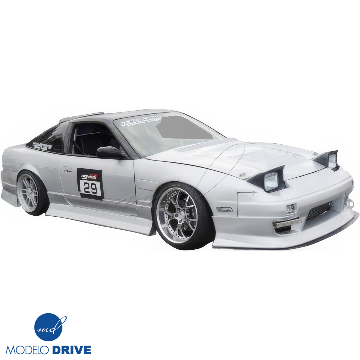 Modify your Nissan 240SX 1989 with our Exterior/Hoods - 