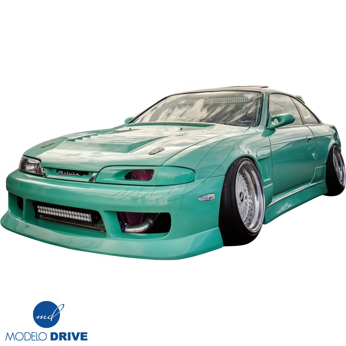 Modify your Nissan 240SX 1995 with our Exterior/Hoods - 5