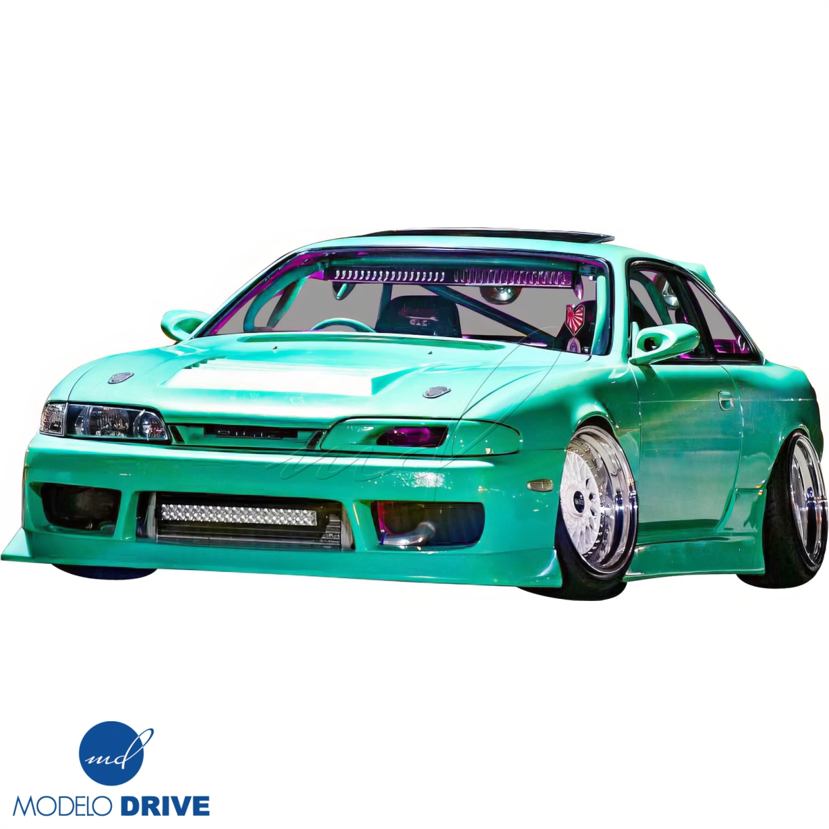 Modify your Nissan 240SX 1995 with our Exterior/Hoods - 6