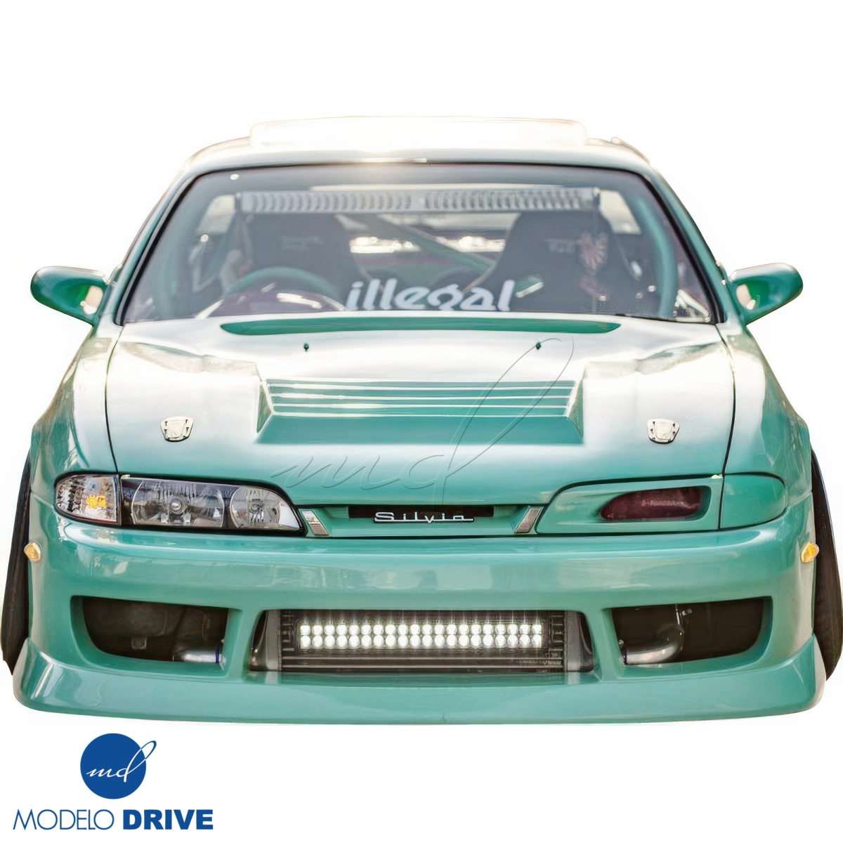 Modify your Nissan 240SX 1995 with our Exterior/Hoods - 7