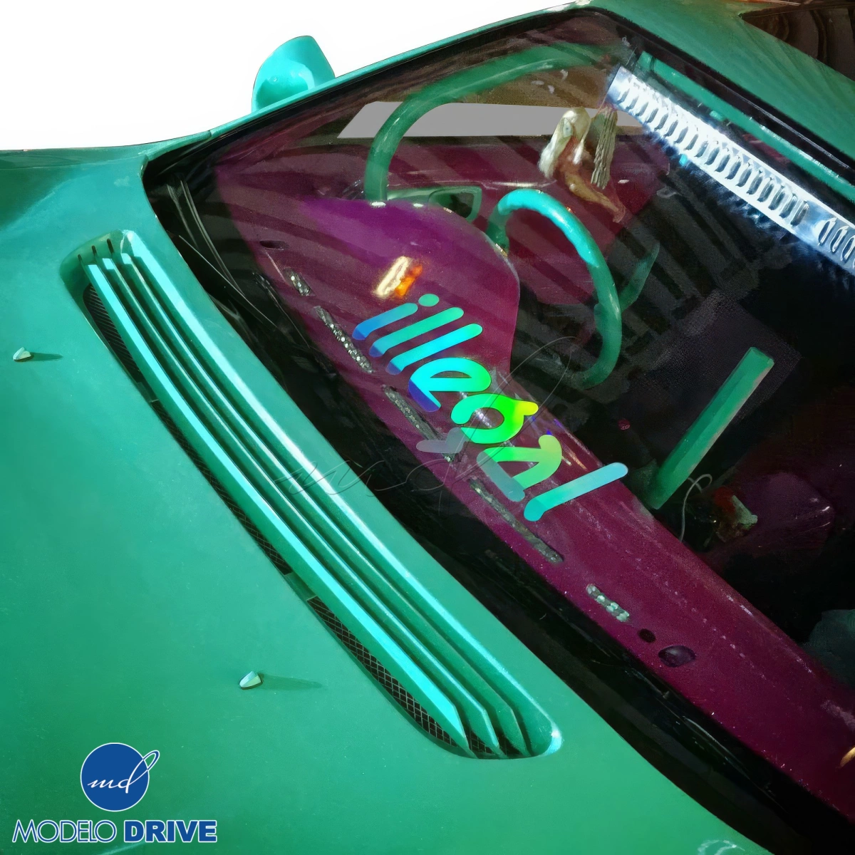 Modify your Nissan 240SX 1995 with our Exterior/Hoods - 8