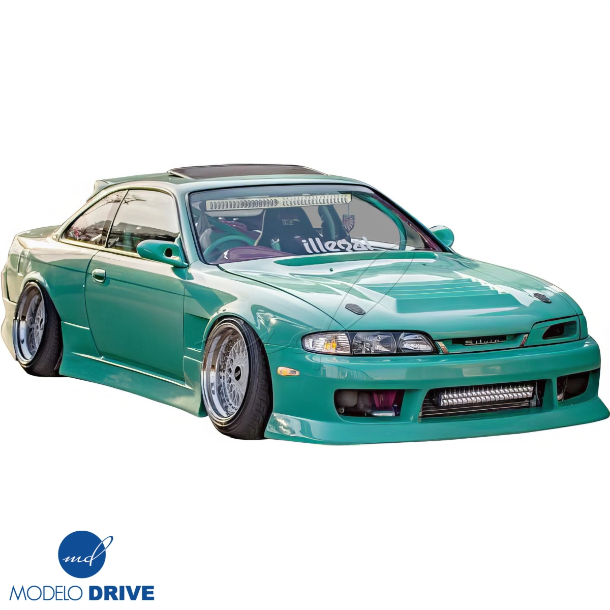 Modify your Nissan 240SX 1995 with our Exterior/Hoods - 9