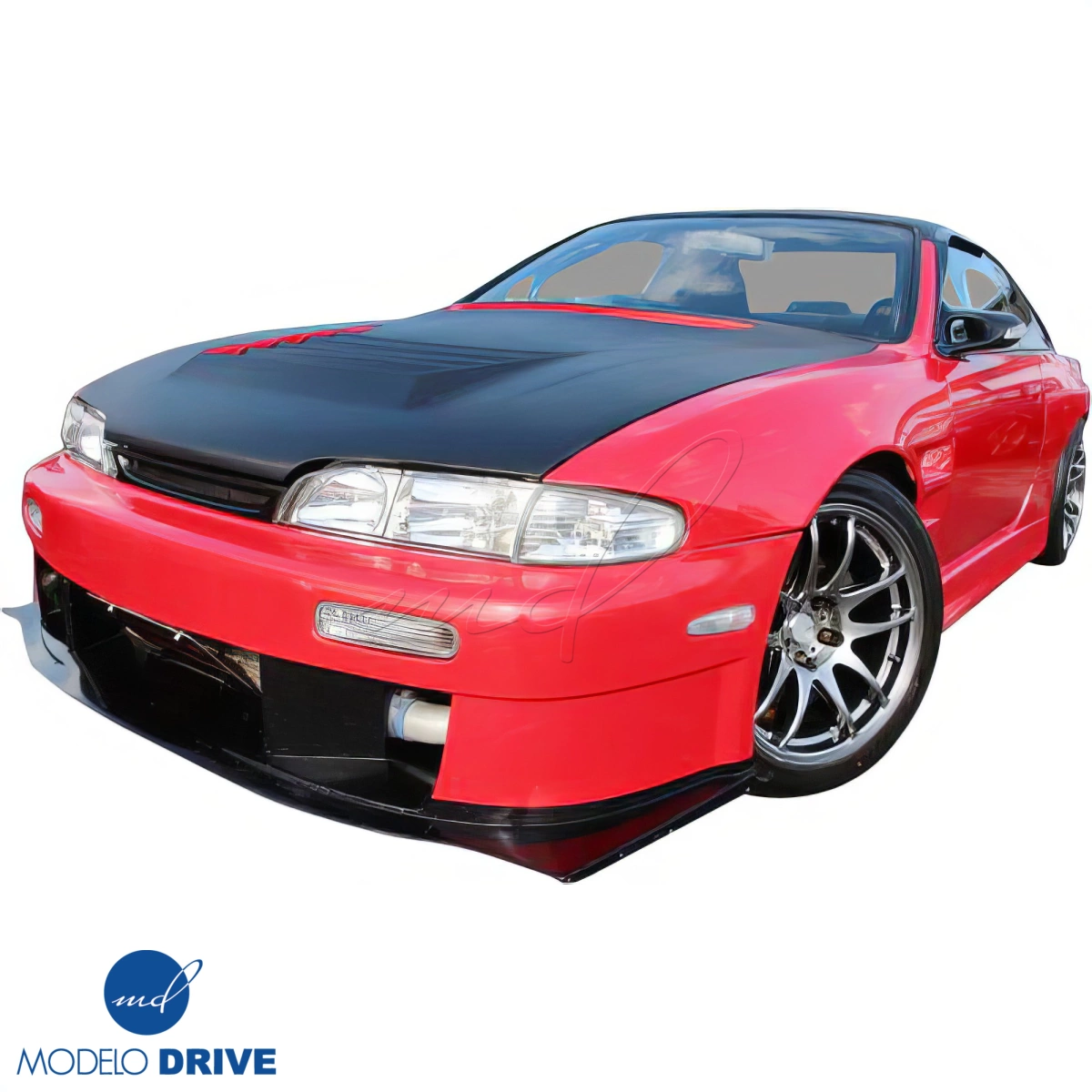 Modify your Nissan 240SX 1995 with our Exterior/Hoods - 13
