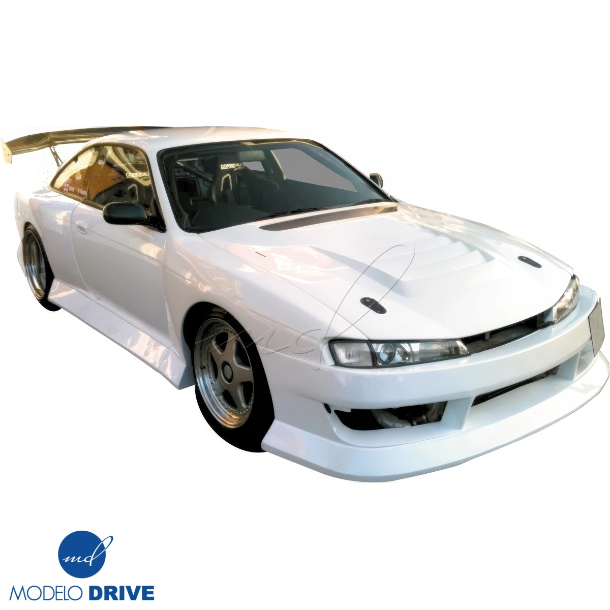 Modify your Nissan 240SX 1997 with our Exterior/Hoods - 3