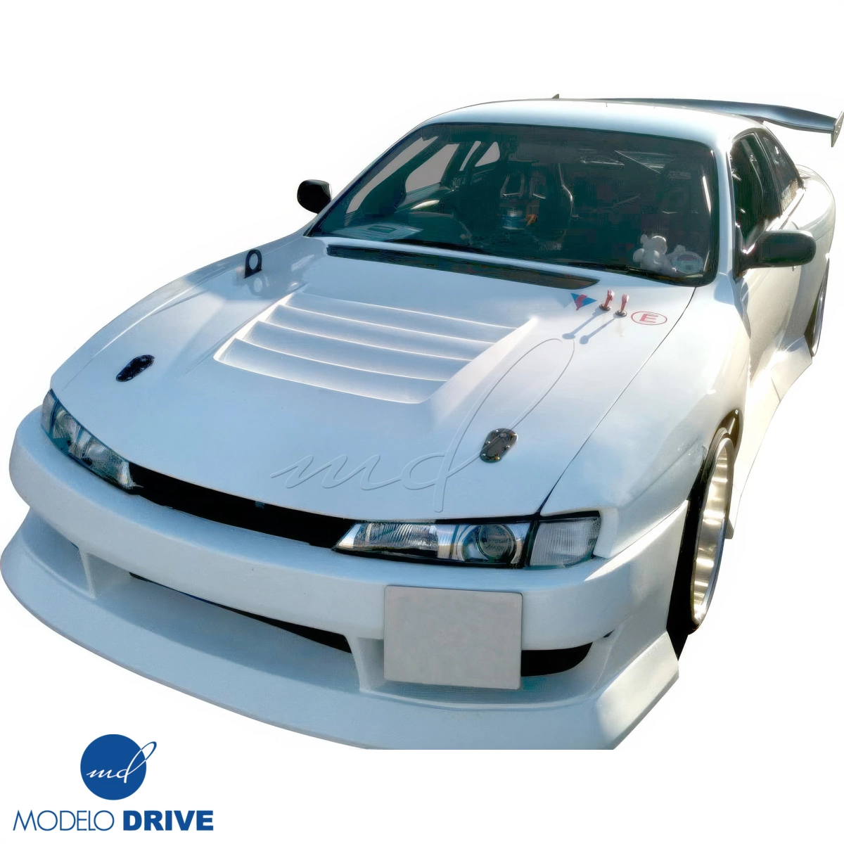 Modify your Nissan 240SX 1997 with our Exterior/Hoods - 4