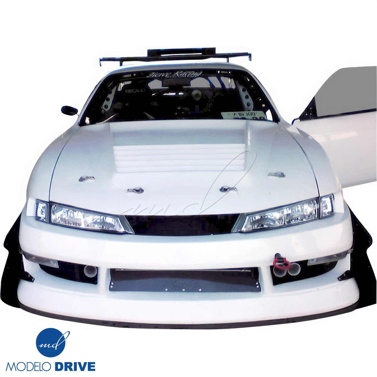 Modify your Nissan 240SX 1997 with our Exterior/Hoods - 5