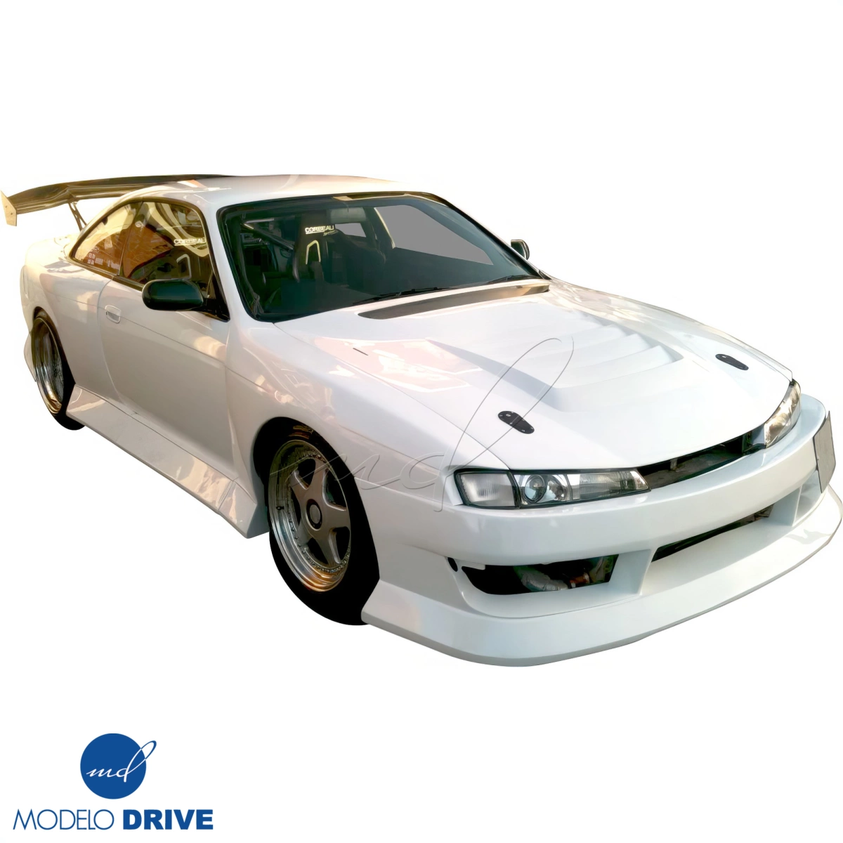 Modify your Nissan 240SX 1997 with our Exterior/Hoods - 6