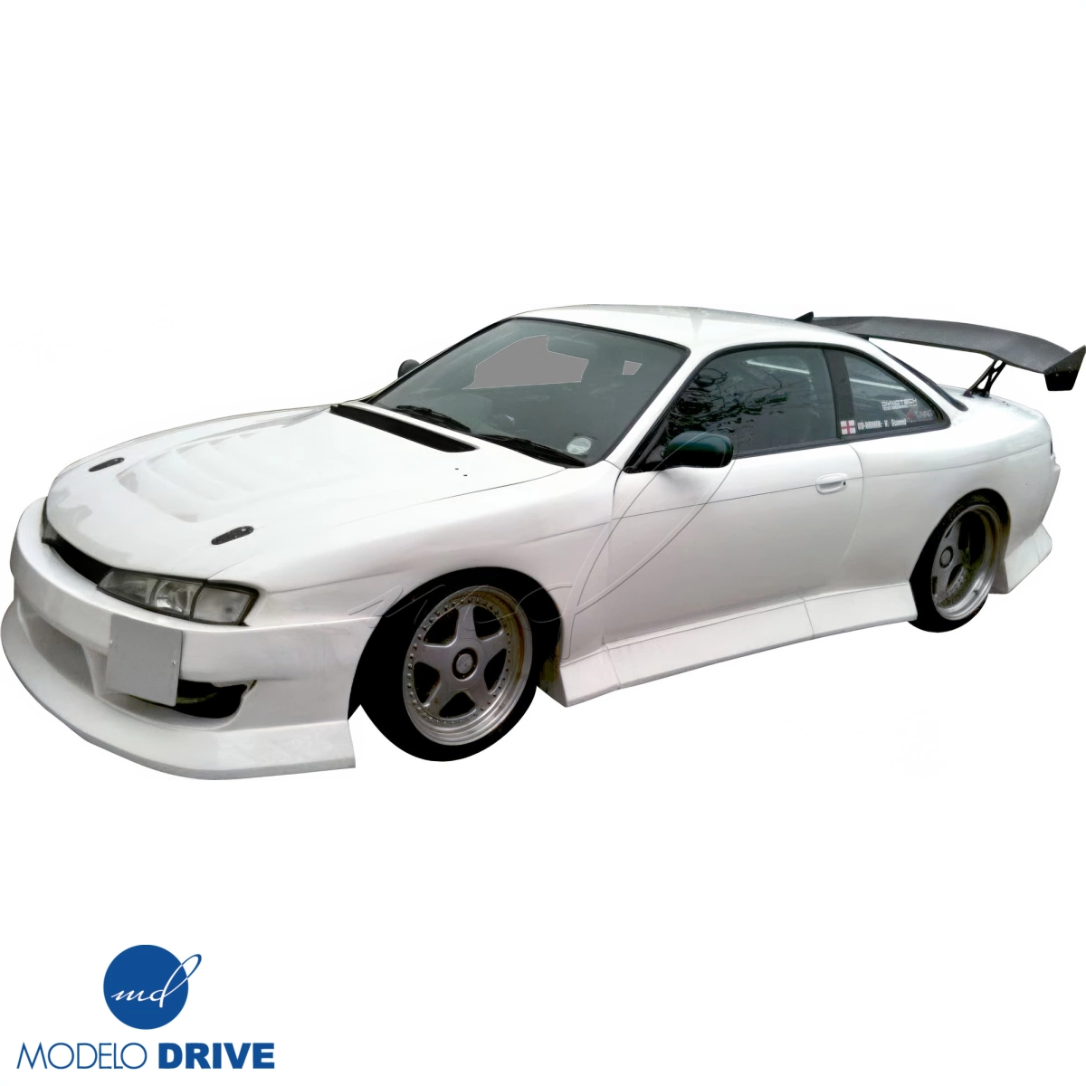 Modify your Nissan 240SX 1997 with our Exterior/Hoods - 7