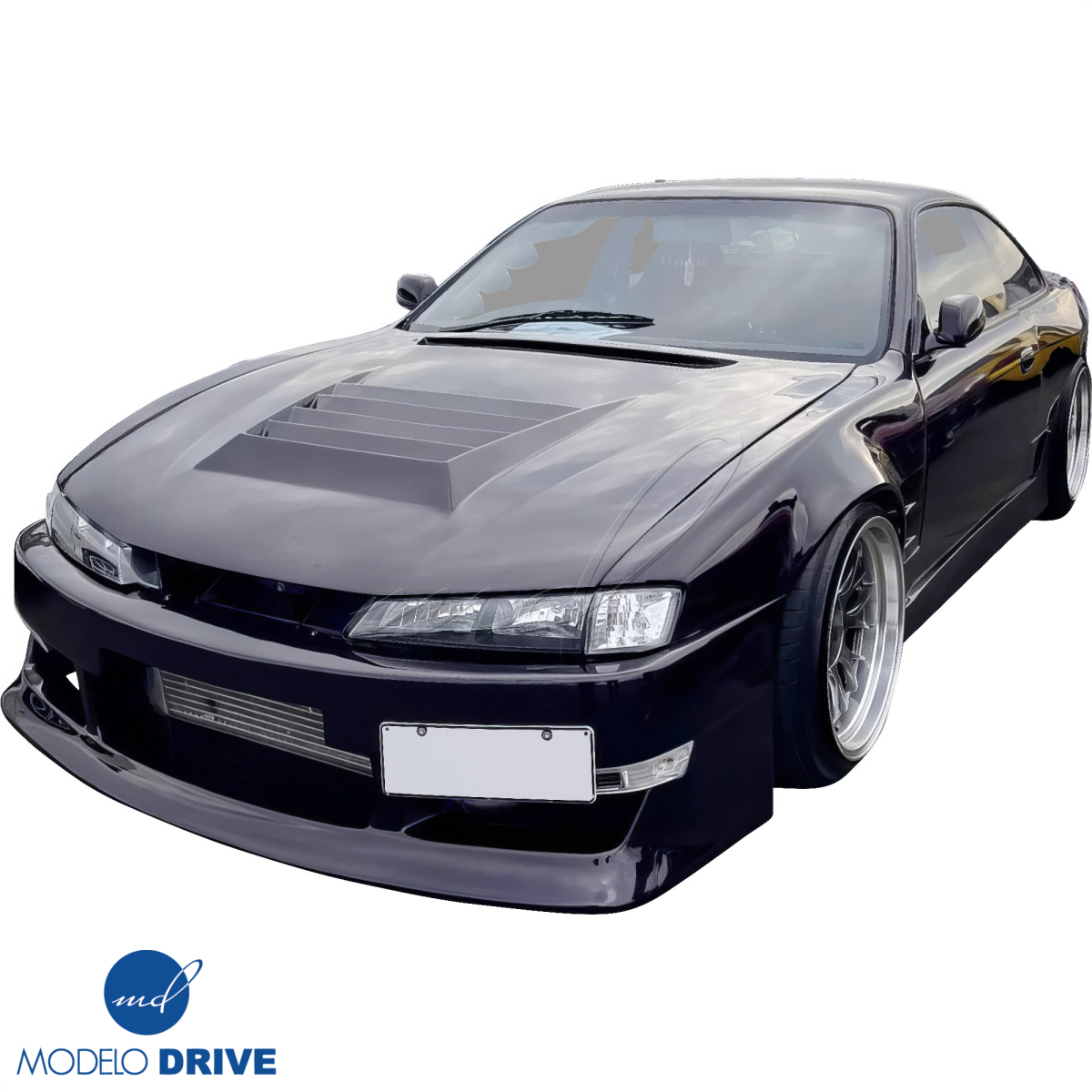 Modify your Nissan 240SX 1997 with our Exterior/Hoods - 