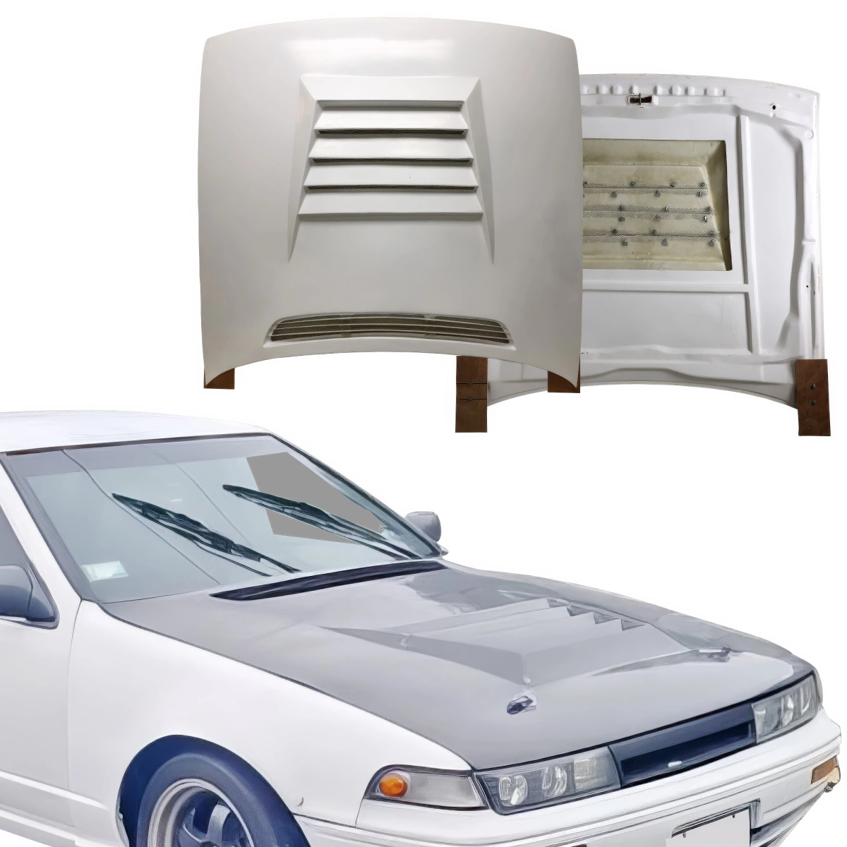 Modify your Nissan Cefiro 1988 with our Exterior/Hoods - 1