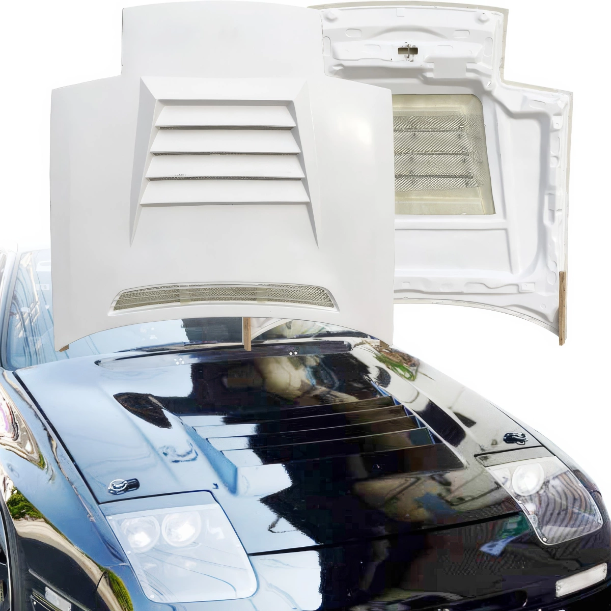 Modify your Mazda RX-7 1986 with our Exterior/Hoods - 1