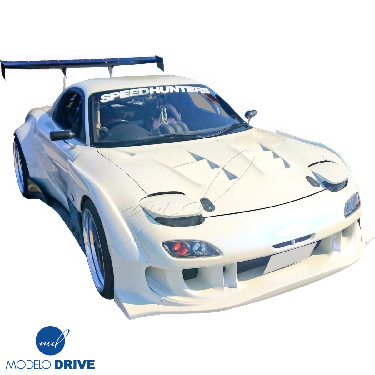 Modify your Mazda RX-7 1993 with our Exterior/Hoods - 3