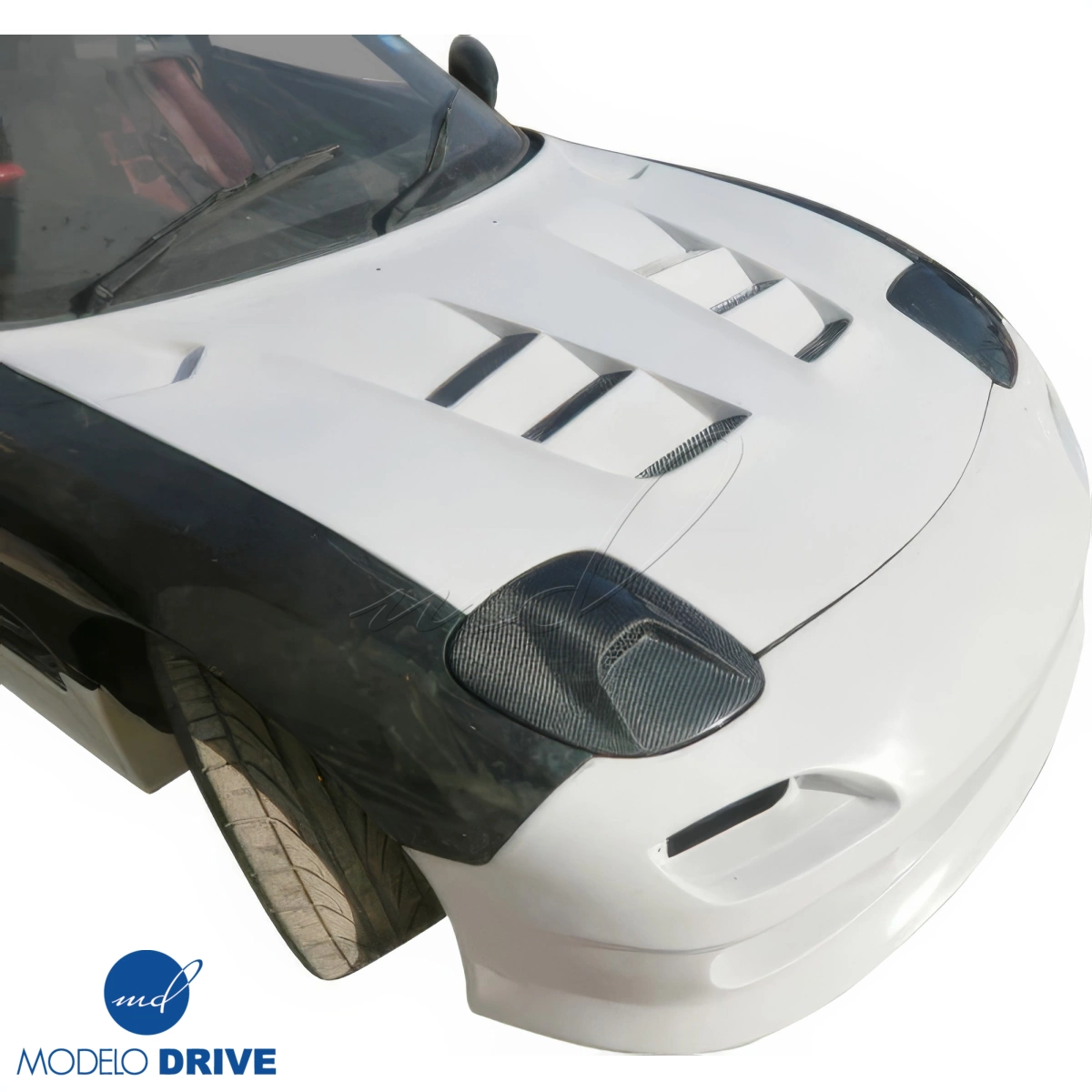 Modify your Mazda RX-7 1993 with our Exterior/Hoods - 4