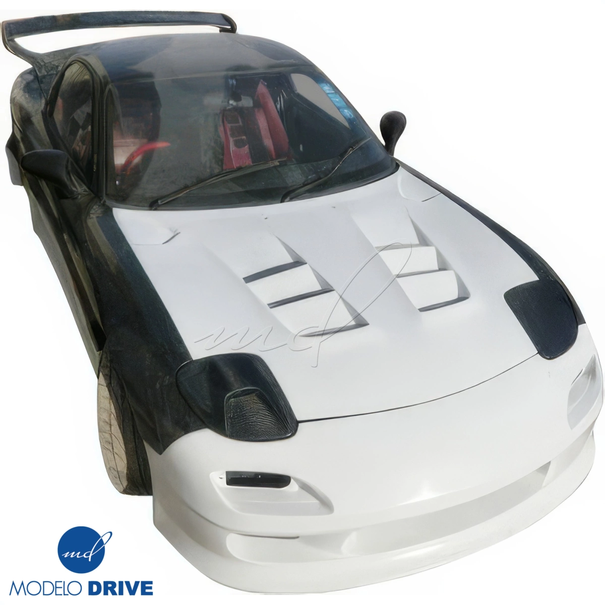 Modify your Mazda RX-7 1993 with our Exterior/Hoods - 5
