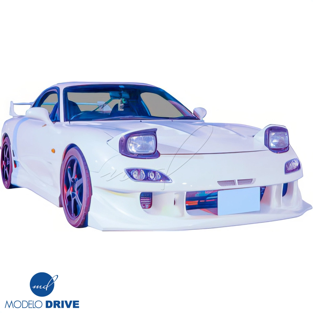 Modify your Mazda RX-7 1993 with our Exterior/Hoods - 9