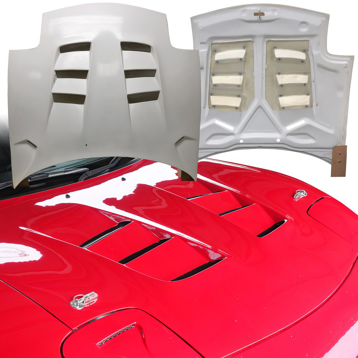 Modify your Mazda RX-7 1993 with our Exterior/Hoods - 