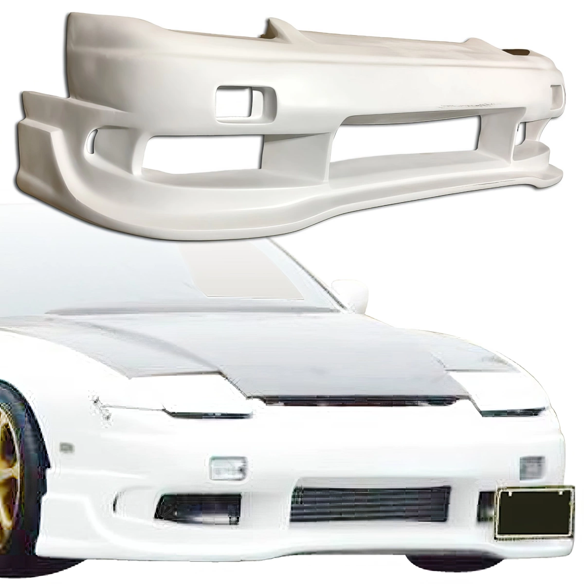 Modify your Nissan 240SX 1989 with our Exterior/Front Bumpers - 1