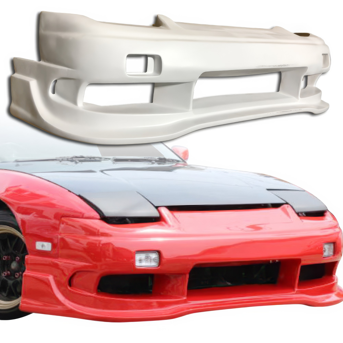 Modify your Nissan 240SX 1989 with our Exterior/Front Bumpers or Lips - 