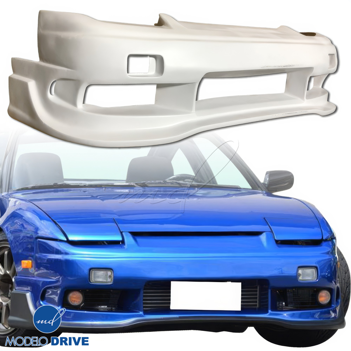 Modify your Nissan 240SX 1989 with our Exterior/Front Bumpers or Lips - 