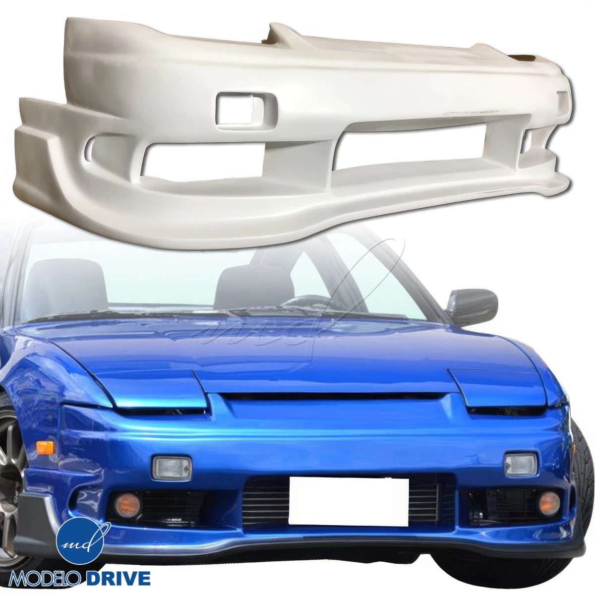Modify your Nissan 240SX 1989 with our Exterior/Front Bumpers - 39