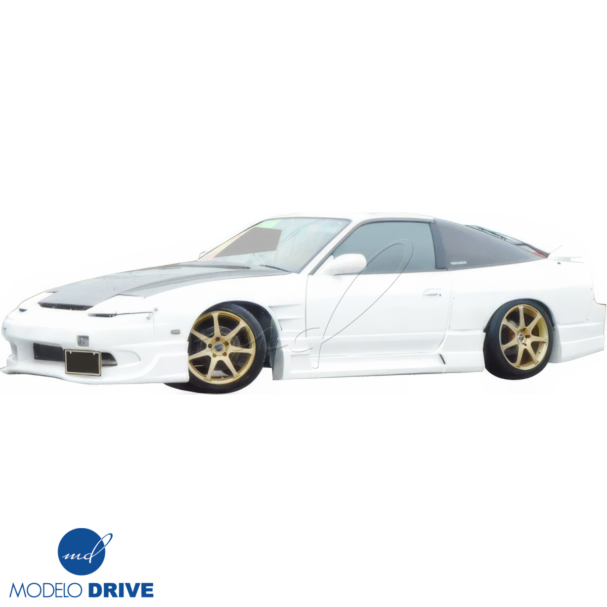 Modify your Nissan 240SX 1989 with our Exterior/Side Skirts - 