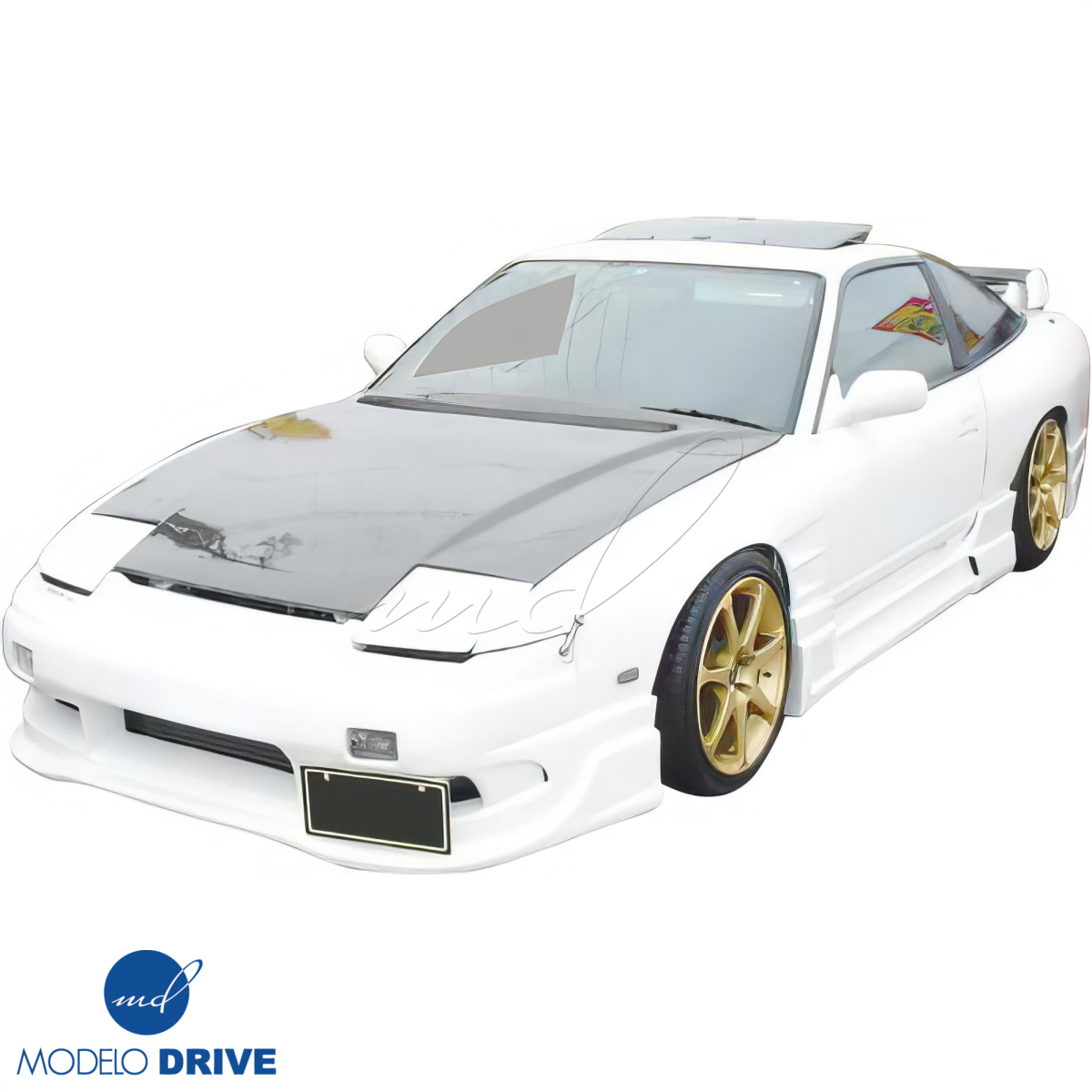 Modify your Nissan 240SX 1989 with our Exterior/Side Skirts - 