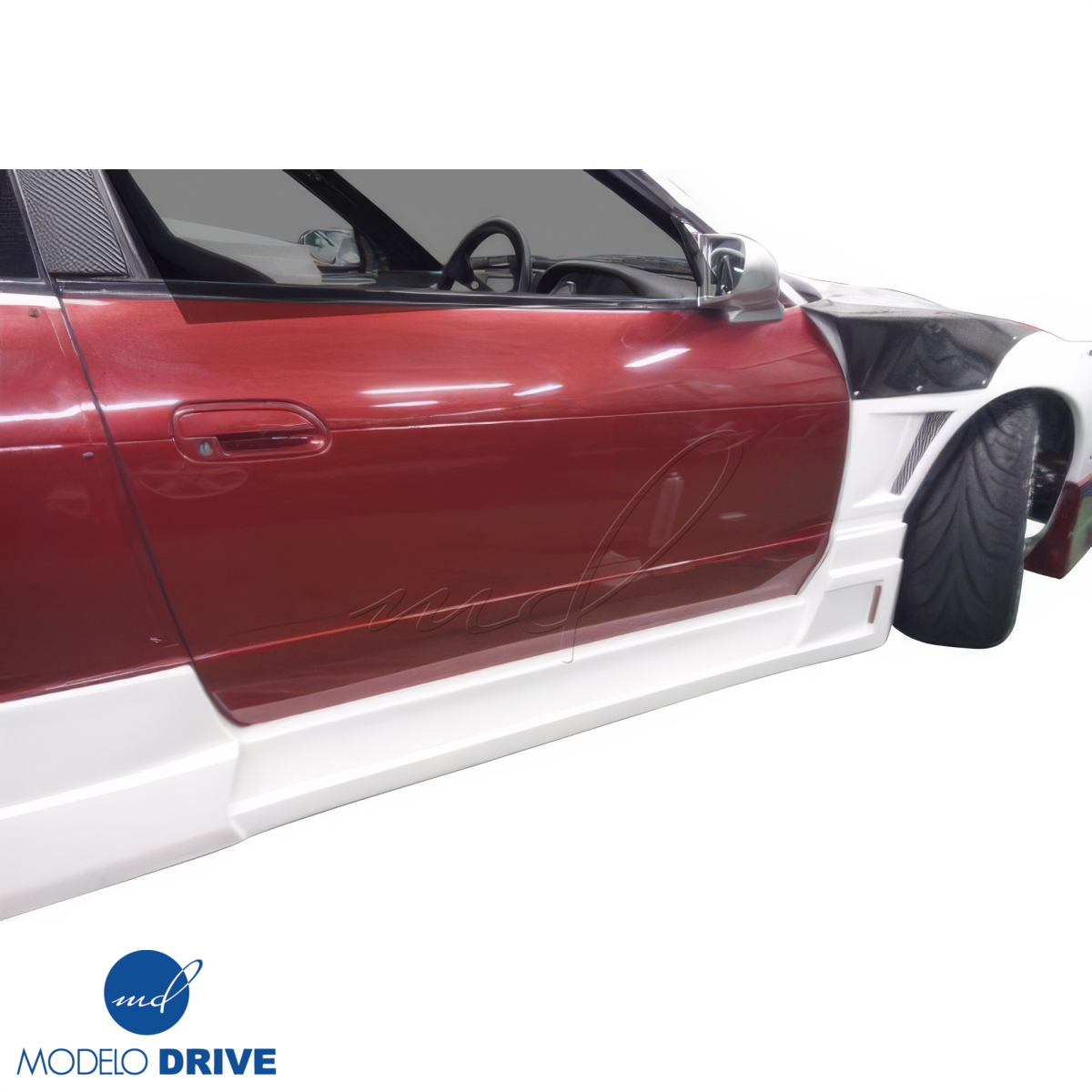 Modify your Nissan 240SX 1989 with our Exterior/Side Skirts - 