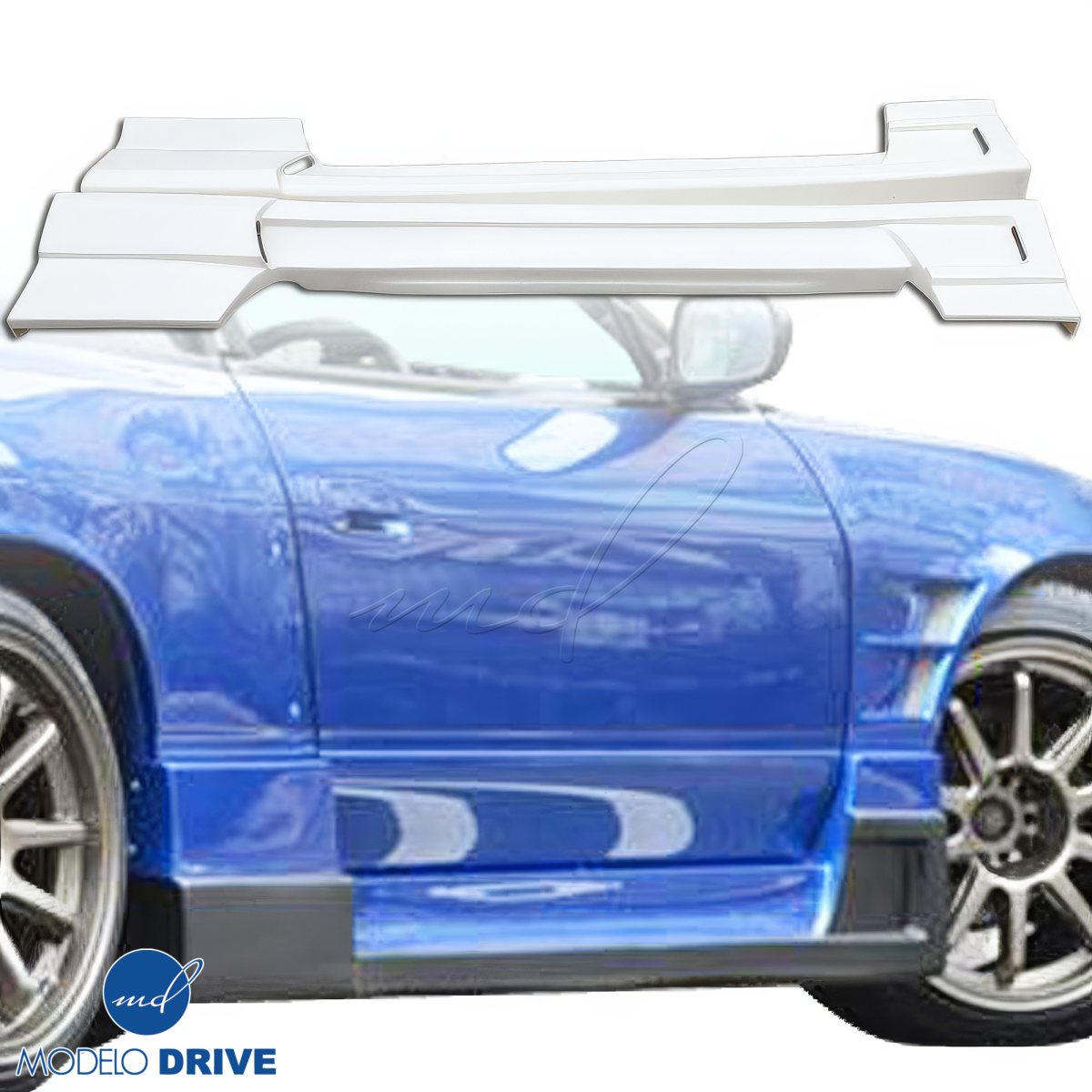 Modify your Nissan 240SX 1989 with our Exterior/Side Skirts - 