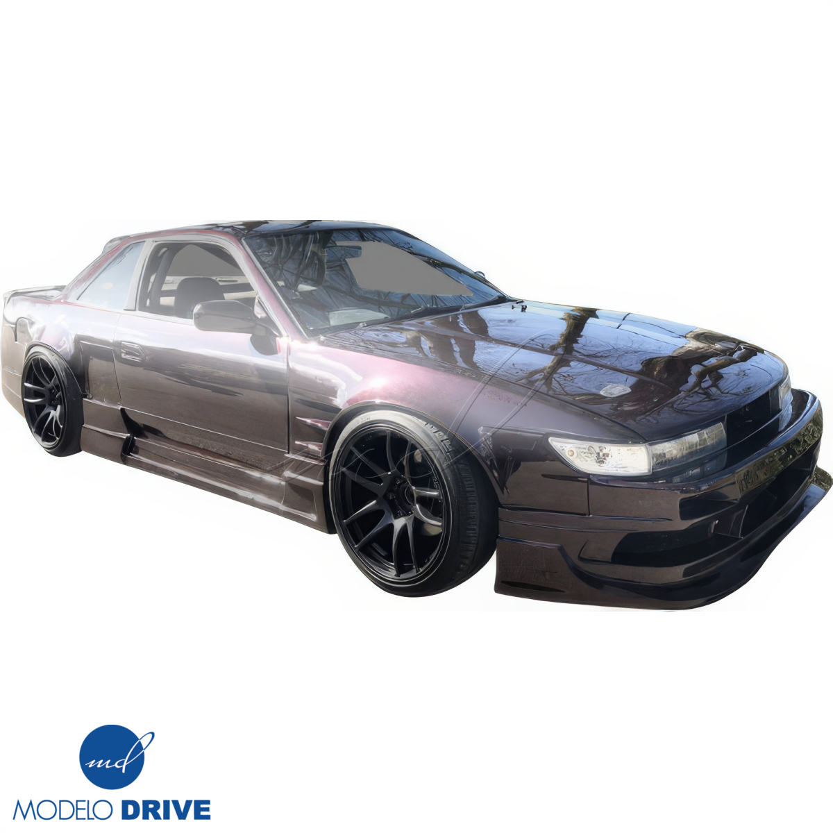 Modify your Nissan 240SX 1989 with our Exterior/Side Skirts - 