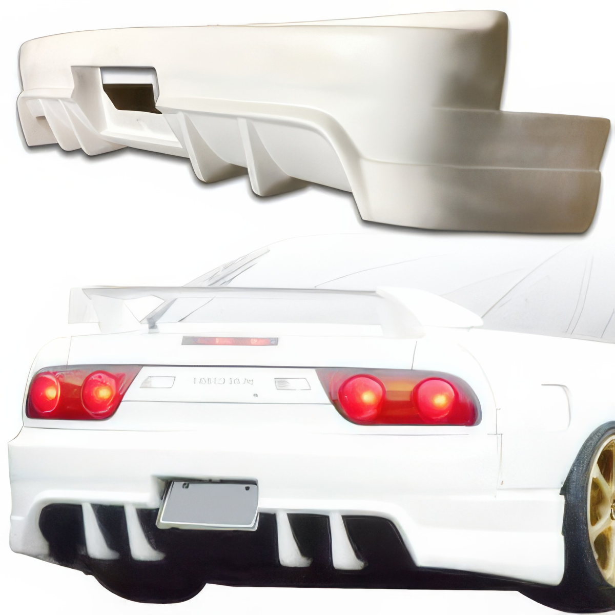 Modify your Nissan 240SX 1989 with our Exterior/Rear Bumpers or Lips - 