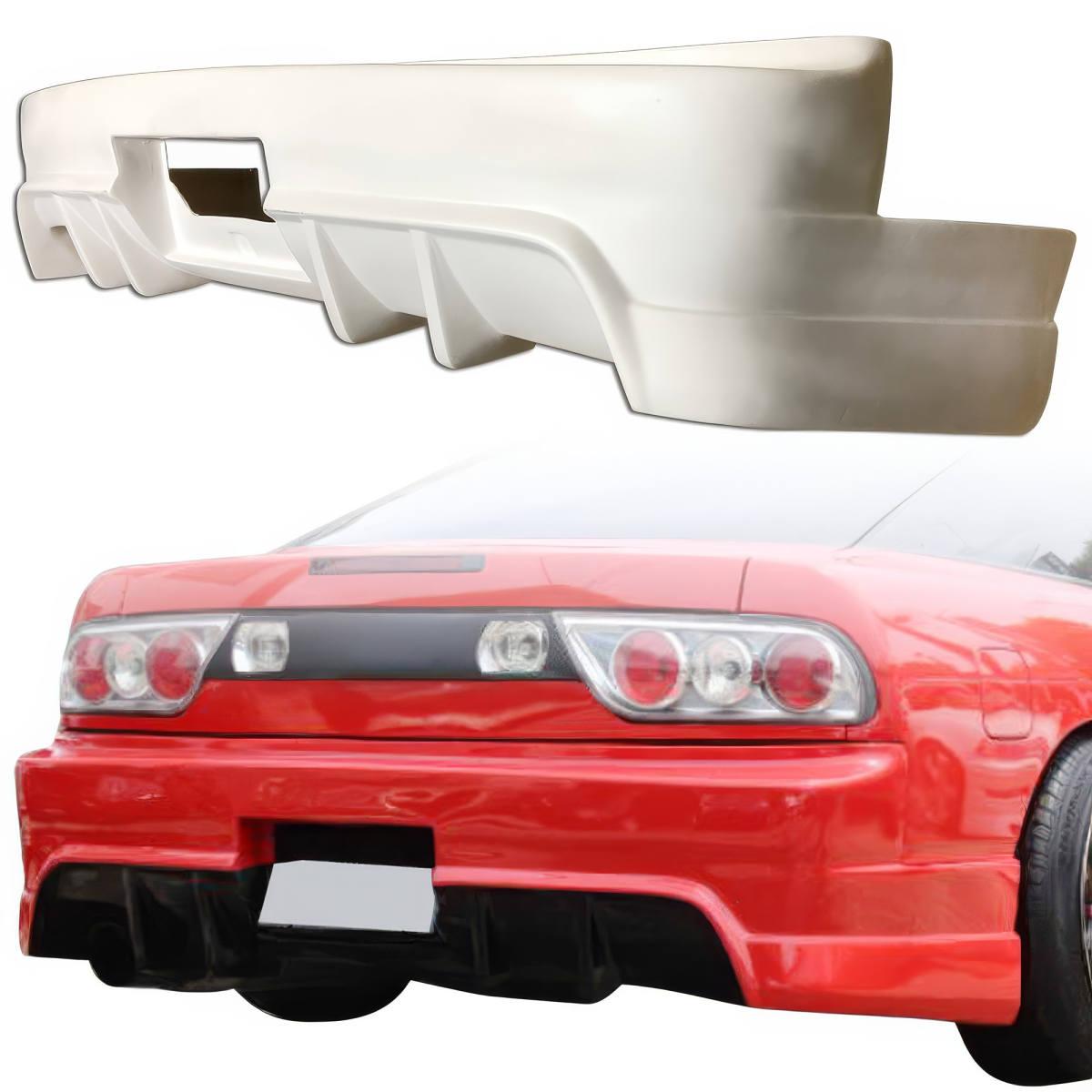 Modify your Nissan 240SX 1989 with our Exterior/Rear Bumpers or Lips - 