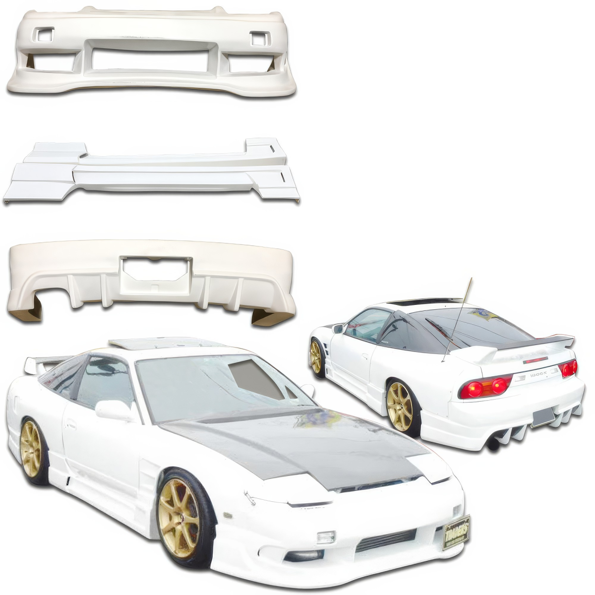 Modify your Nissan 240SX 1989 with our Exterior/Trunks - 