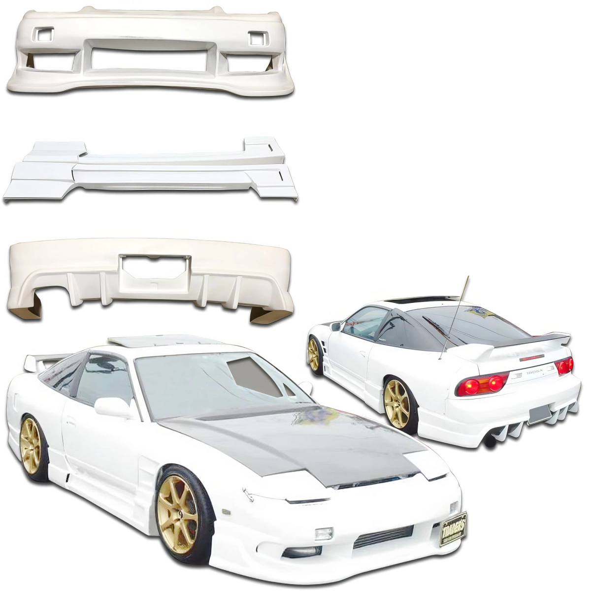 Modify your Nissan 240SX 1989 with our Exterior/Trunks - 1